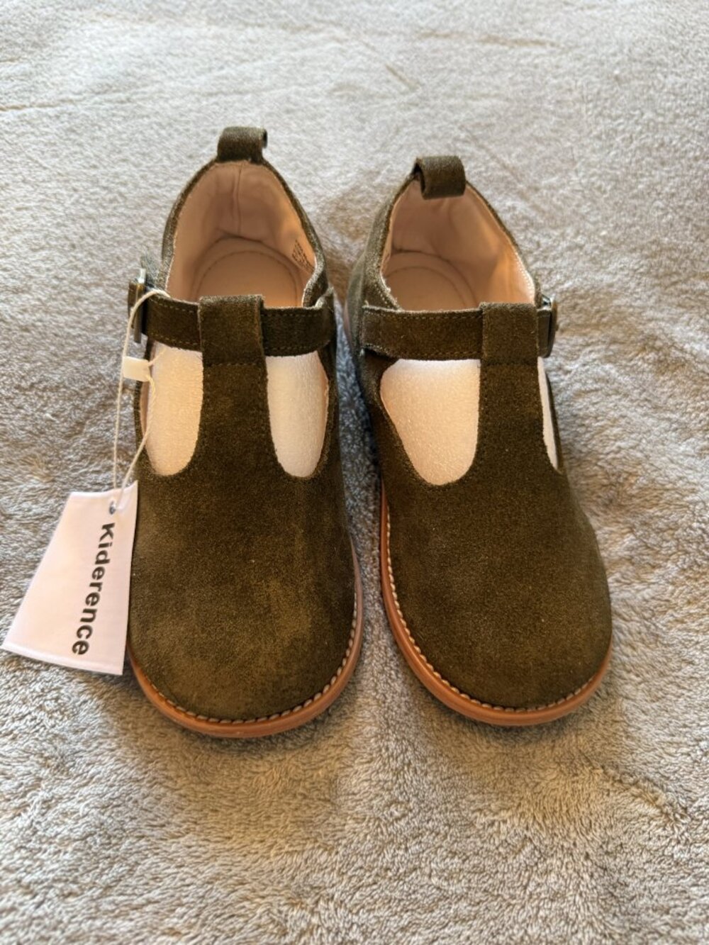 Kiderence Green Mary Jane Girls Shoes F655 US 11M Pre-Owned